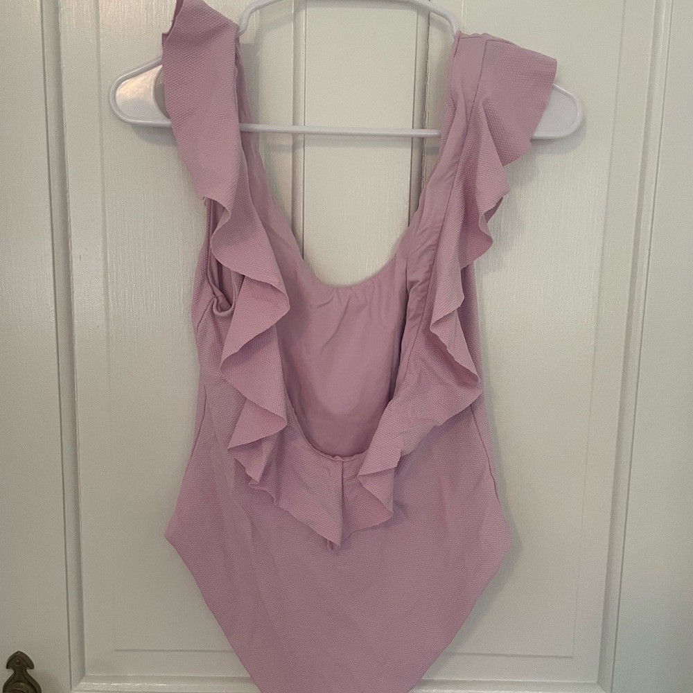 Eberjey Ruffle One Piece - Medium - Picture 3 of 4